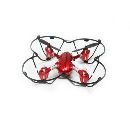WonderTech Gemini RC 6-Axis Gyro Remote Control Quadcopter Flying Drone with HD Camera, LED Lights, Red WonderTech Gemini RC 6-Axis Gyro Remote Control Quadcopter Flying Drone with HD Camera, LED Lights, Red