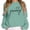 Green, variant on Grammy Crewneck Sweatshirt for Women 2026 Trendy Casual Grandma Graphic Sweatshirts Womens Pullover Top