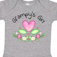 thumbnail image 4 of Inktastic Grampy's Girl Heart Flowers Girls Baby Bodysuit, 4 of 5
