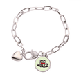 thumbnail image 1 of China Learning red Education Promotion Pulsera de cadena de corazón joyería encanto moda, 1 of 3
