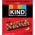 thumbnail image 4 of KIND Gluten Free Dark Chocolate Cherry Cashew Snack Bars, 1.4 oz, 12 Count Box, 4 of 13