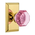thumbnail image 5 of Nostalgic Warehouse Stuwap_Dd_Nk Studio Solid Brass Rose Dummy Door Knob Set - Bronze, 5 of 7