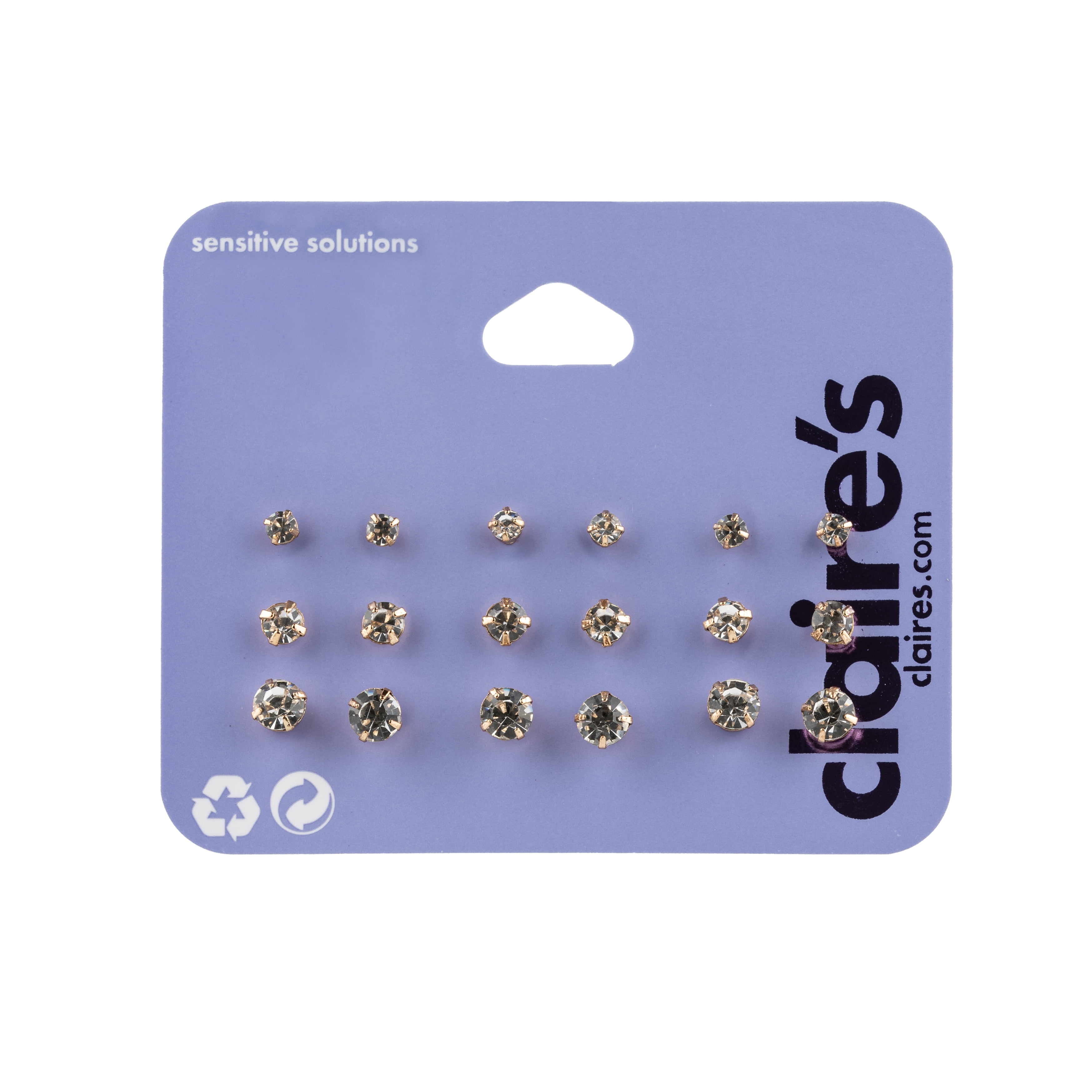 claire's multipack earrings