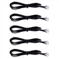 thumbnail image 1 of 5X RJ11 6P4C Cuerda Cable de Telefono Modem ADSL 1 Metro, 1 of 8
