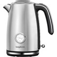 thumbnail image 1 of LONGDEEM Electric Tea Kettle, 1.7L/1500W, Thermometer, Auto Shut-Off, Boil-Dry Protection, Silver, 1 of 7