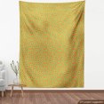 thumbnail image 4 of Ambesonne Lime Fabric by the Yard Upholstery, Cartoon Citrus Slices Pattern, 1 Yard, Marigold Yellow Green, 4 of 5