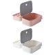 thumbnail image 3 of Caja de almacenamiento de calcetines, organizador de ropa interior de viaje de plástico portátil, divisor de sujetador, 3 of 8