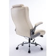 thumbnail image 5 of Boyel Living Office Chair, High Back Office Chair with Lifting Headrest, Flip Arms, Executive Computer Chair Swivel Desk Chair, Beige, 5 of 6