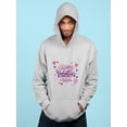 thumbnail image 2 of Happy Valentine's Day Heart Hoodie Men -Smartprints Designs, Male Large, 2 of 4
