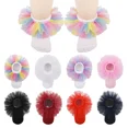 thumbnail image 2 of Girls Socks Lace Princess Socks Ruffle Princess Dress Lace Socks For newborns/babies/toddlers/little Girls 6, 2 of 6