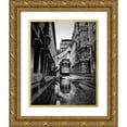 thumbnail image 1 of Ezequiel59 15x18 Gold Ornate Wood Framed with Double Matting Museum Art Print Titled - Rainy days in Lisbon, 1 of 4