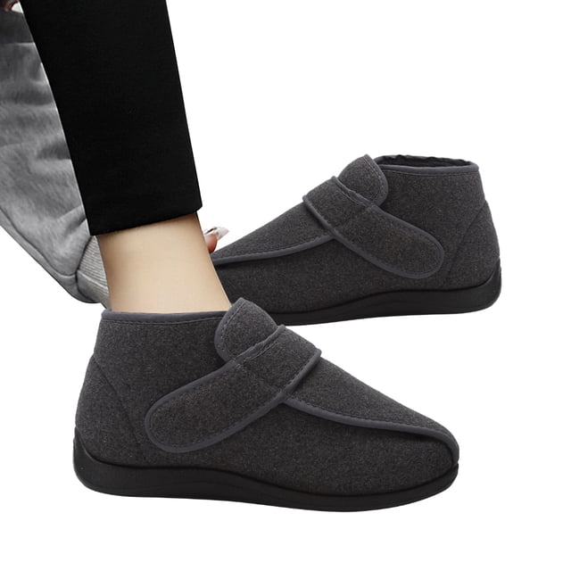Zapatos para Unisex Diabéticos Extra Anchos Térmicos Antideslizantes Personas Mayores