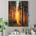 thumbnail image 4 of Watercolor floral artwork/canvas art. Perfect for living room， bedroom， dining room， office， hotel， cafe decor., 4 of 8