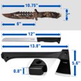 Yes4All Camping Axe and Knife Kit with Sheath & Fire Starter (H307