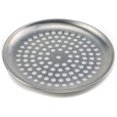 thumbnail image 1 of Stainless Steel Pizza Pans Holes Non-Stick Round Pizza Baking Tray Plate Bakery Pizza Tools (Color : 8inch (20cm)), 1 of 6