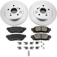 thumbnail image 2 of PowerStop Rear Geomet Coated Brake Rotor and Pad Kit Fits: LEXUS TOYOTA Select Models CRK7739, 2 of 5