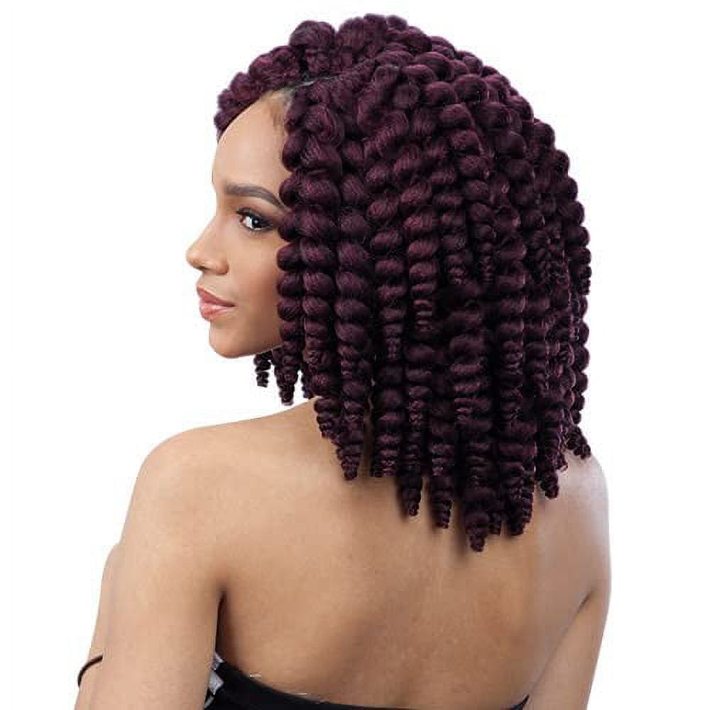 FreeTress Synthetic Hair Crochet Braids Fluffy Wand Curl - Walmart.com