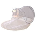 thumbnail image 1 of JIEMUCES Foldable Mosquito Net Portable Adjustable Mosquito Net Travel Insect-proof Sleeping Net for Summer Dormitory Bed Camping, 1 of 8