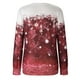 thumbnail image 4 of Pntutb moda mujer estampado cuello redondo pulóver tops manga larga cómoda blusa sudadera Pntutb Pntutb-2404, 4 of 6