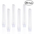 thumbnail image 2 of Melantax 25pcs 5ml Plastic Sample Test Tube Gift Tube with Cap (Transparent), 2 of 6