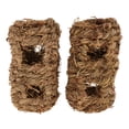 thumbnail image 2 of 2 uds Hamster Playground Natural  juguete conejo hámster accesorios- MA105 jinwen  Hamster Tunnel House, 2 of 8