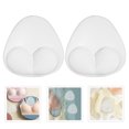 thumbnail image 2 of KAKOWELY silicone pads 1 Pair Push Up Bra Pads Inserts Silicone Bra Inserts Removable Cups Breasts Enhancer Inserts Bikini Padding Inserts For Sports Bra Swimsuit, 2 of 4