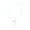White, variant on 45cm Braided Adjustable Leather Rope Wax Cord Handmade Necklace Pendant Lobster Clasp String Cord Jewelry Chains