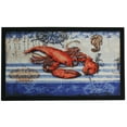 thumbnail image 4 of Kashi Home Kitchen Rug, Area Rug, Mat, Beautiful Print Non-Skid Latex Back Lobster 20x40 Rectangle, 4 of 4
