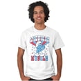 thumbnail image 3 of Hefty Smurf American Muscle USA Men's Graphic T Shirt Tees Brisco Brands L, 3 of 5