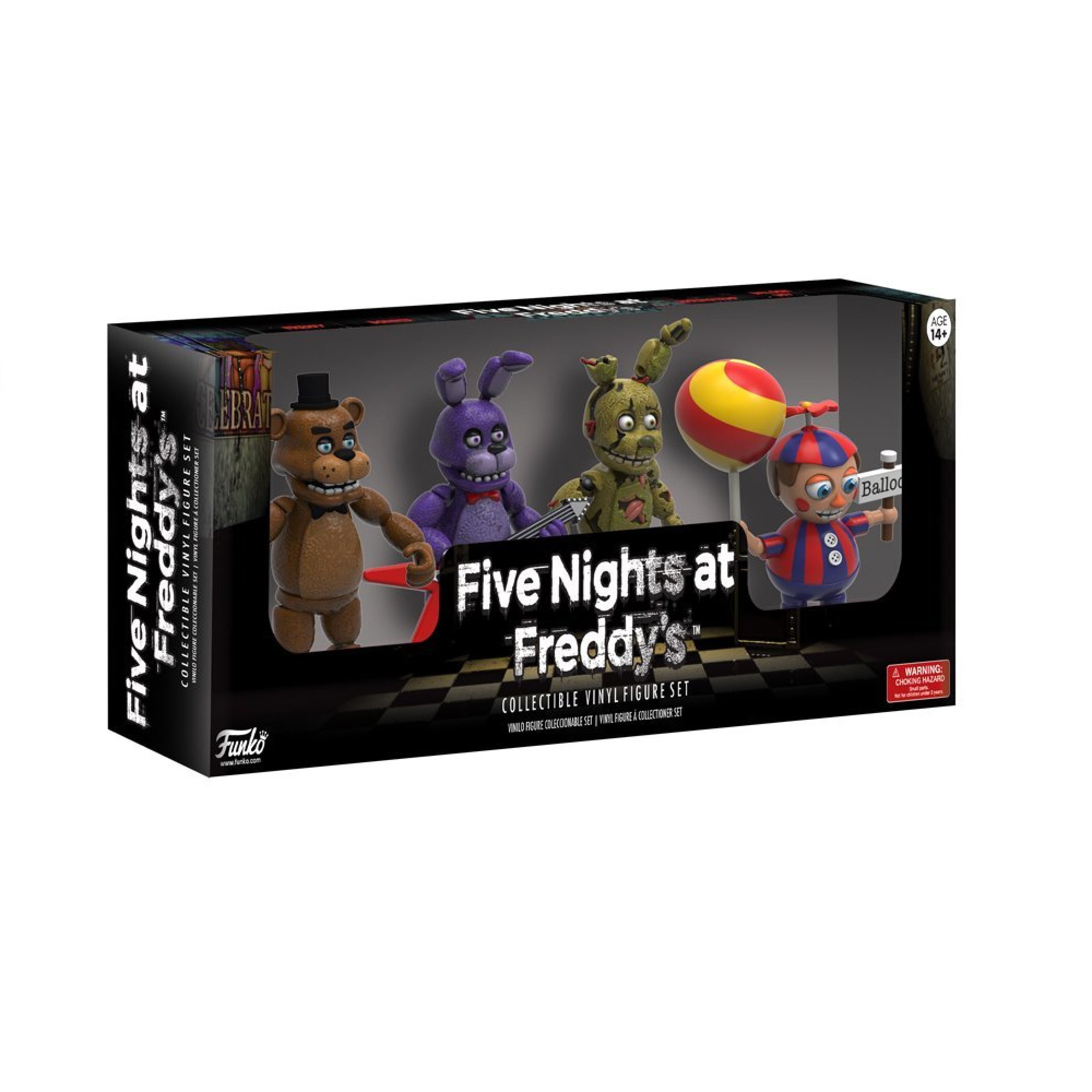 Five Nights at Freddy's 2-inch Four Pack Vinyl Figures Set #1 (NEW) U.S.  Seller