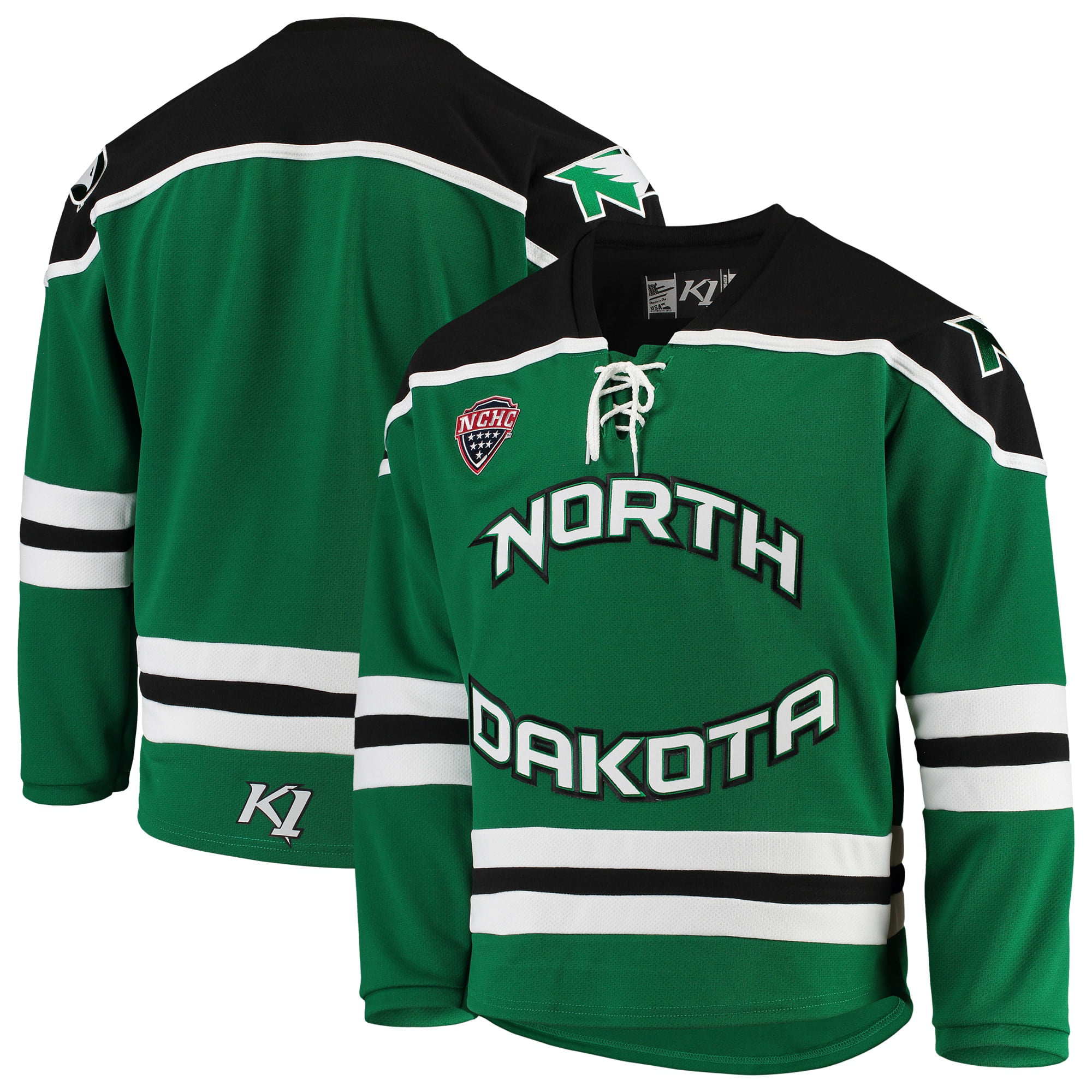 K1 Sportswear - North Dakota Replica Hockey Jersey - Green - Walmart.com - Walmart.com