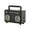Black, variant on Kyusrd Gift Giving Retro Bluetooth Small Speaker,Wireless Small USB Flash Drive,Radio Speaker,Outdoor Portable Mini Sound System