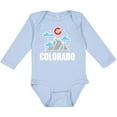 thumbnail image 3 of Inktastic Colorado Mountains and Clouds Boys or Girls Long Sleeve Baby Bodysuit, 3 of 5