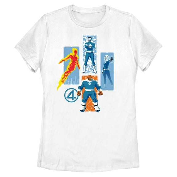 Womens The Fantastic Four: First Steps Hero Pose T Shirt