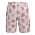 thumbnail image 6 of Naloa Strawberry Cake Men's Beach Shorts, Surfing shorts, Swim trunks, Quick Dry Swim Trunks for Surfing Beach Fun - XX-Large, 6 of 9