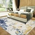 thumbnail image 2 of Yesfashion Carpets Area Rugs Washable Abstract Modern Area Rug,5*7 Foldable Soft Rugs, 2 of 6