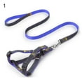 thumbnail image 2 of SPRING PARK Pet Dog Denim Thick Wear-resistant Chest Strap Traction Leash Puppy Collar Belt, 2 of 5