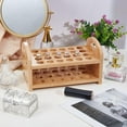 thumbnail image 4 of Rollerball Perfume Organizer 24 Spaces Wooden Perfume Storage Holder Beauty Scent Storage Makeup Lipgloss Lipstick Display Case Dresser Organizer for Bedroom Vanity Shelf Countertop, 4 of 5