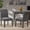Dark Gray, variant on Soft - padded seats | Hosting casual or formal events | Savor meals with ultimate comfort