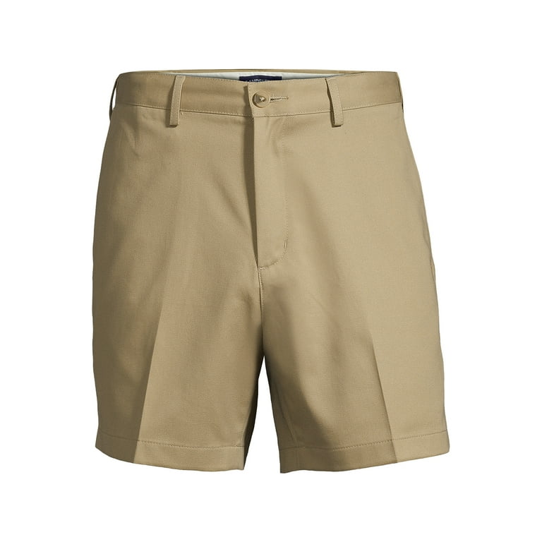 Men's Comfort Waist 6 Inch No Iron Chino Shorts