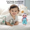 thumbnail image 5 of kkbbma Reborn Doll American Doll Big Deals - 6 In Reborn Doll American Doll Accompanying Interactive Comfort Toy Enamel Doll Doll Children's Soft Rubber Toy, 5 of 7