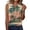 Pink, variant on KLHDSF Fashionable Camisole Tops For Women Casual Hawaiian Print Sleeveless Button Vest Top Blue L