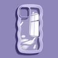 thumbnail image 4 of Funda De Lujo Simple Color Caramelo Borde Ondulado Compatible Para iPhone 11 Pro Max X XS XR 7 8 Plus SE 2 3 Cobertura Completa Wave Edge Anti-Drop Case, 4 of 4