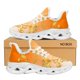 thumbnail image 1 of Zapatillas deportivas de plataforma de lujo para mujer con estampado floral dorado, nuevas zapatillas para correr de ocio, diseño de moda, envío directo,, 1 of 6