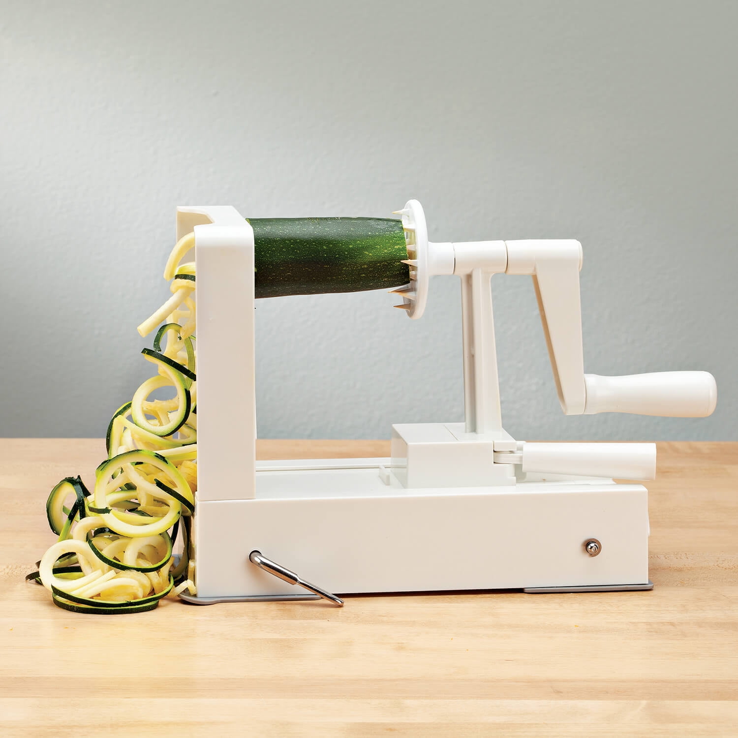 Inspirialized Veggie Pasta Spaghetti Machine - Elegant White