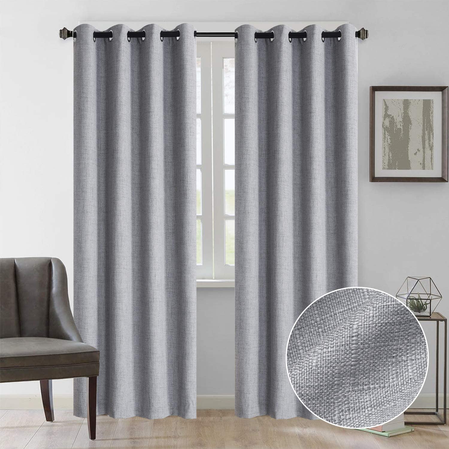Rose Home Fashion Natural Linen Look Rose Home Fashion Natural Linen Look