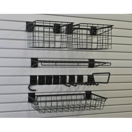 Snap-Latch Lawn and Garden Slatwall Accessory Kit