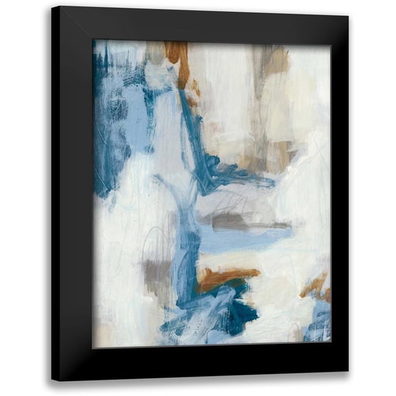 Vess, June Erica 12x14 Black Modern Framed Museum Art Print Titled - Intermittent I