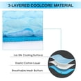 thumbnail image 2 of Dog Cooling Mat, Washable Pet Self Cooling Pad, Summer Cooling Mat, 2 of 5