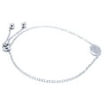 thumbnail image 3 of Marisol & Poppy CZ Adjustable Bolo Bracelet in Sterling Silver for Women, 3 of 5